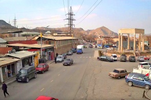 Rotonde à Pulgon. Webcams Bichkek